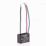 CAPACITOR VENTILADOR TECHO 3 CABLES 1.5 Y 2.5 MFD